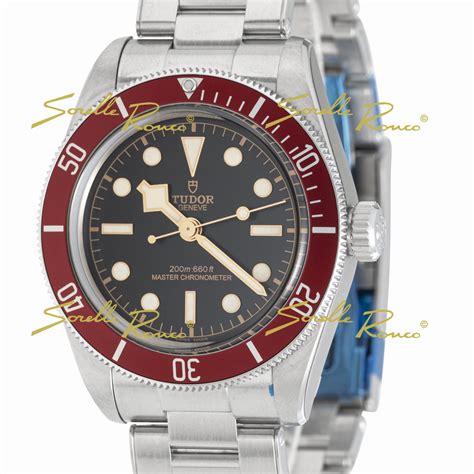 Orologio TUDOR Black Bay Acciaio Ghiera Rossa .